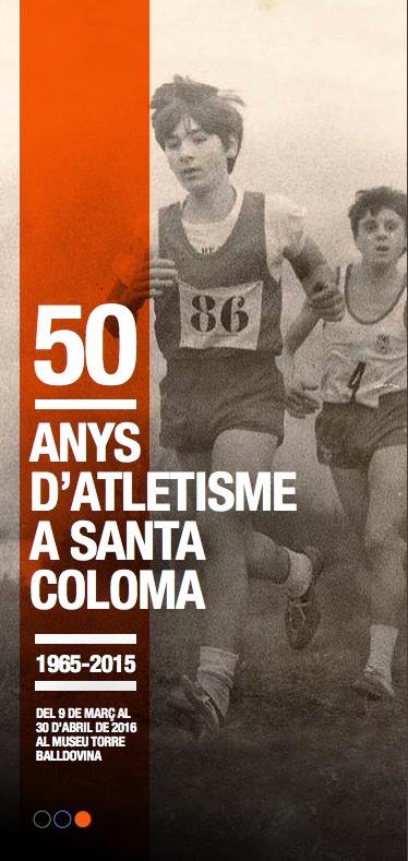 El proper dimecres 9 de març s’inaugura l’exposició «50 anys d’atletisme a Santa Coloma»