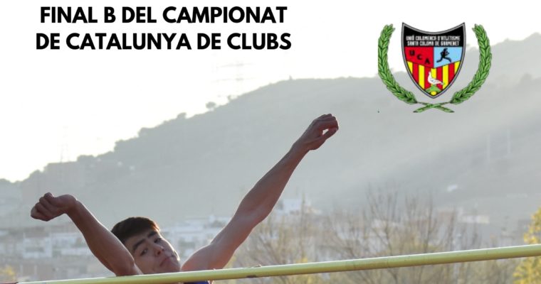 La Final B del Campionat de Catalunya de Clubs 2019, al Camp d’Atletisme Antonio Amorós